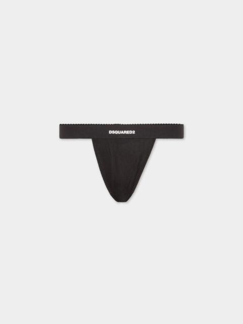 DSQUARED2 UNDERWEAR VISCOSE THONG