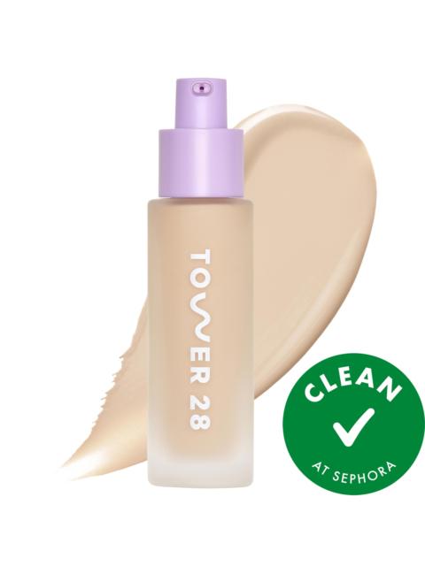 Tower 28 Beauty Swipe Serum Non-Acnegenic Foundation with Medium Buildable Coverage