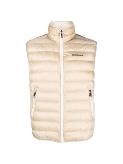 Palm Angels quilted down gilet