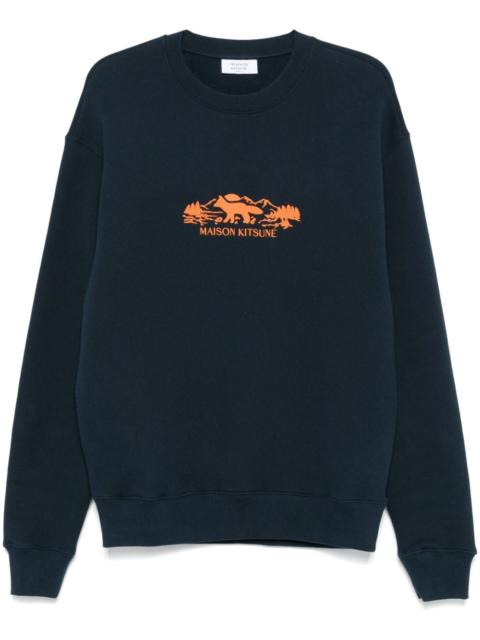 Maison Kitsuné Outdoor Profile Fox sweatshirt