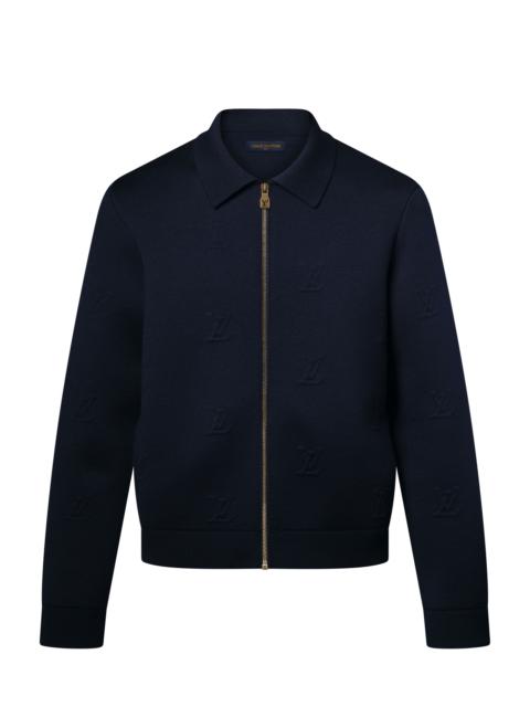 Louis Vuitton LV Blason Embossed Zipped Blouson