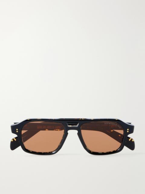 CUTLER AND GROSS GR15 Aviator-Style Tortoiseshell Acetate Sunglasses