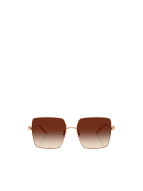 TORY BURCH square-frame sunglasses