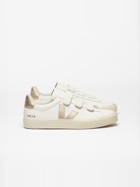 VEJA RECIFE LEATHER WHITE PLATINE