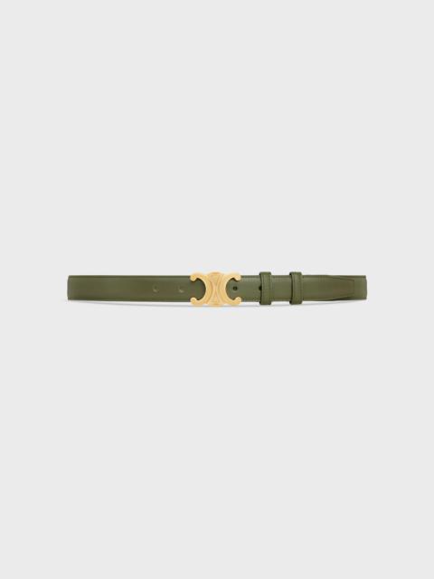 CELINE Medium Triomphe Belt in Taurillon Leather