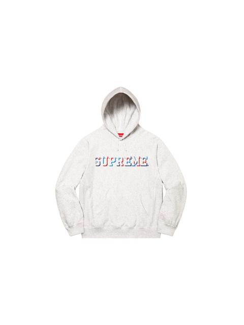 Supreme Supreme Drop Shadow Hooded Sweatshirt 'White' SUP-FW20-200