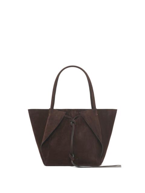 GABRIELA HEARST Marija Tote Bag in Dark Brown Suede