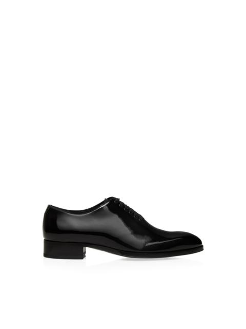 TOM FORD PATENT LEATHER ELKAN LACE UP
