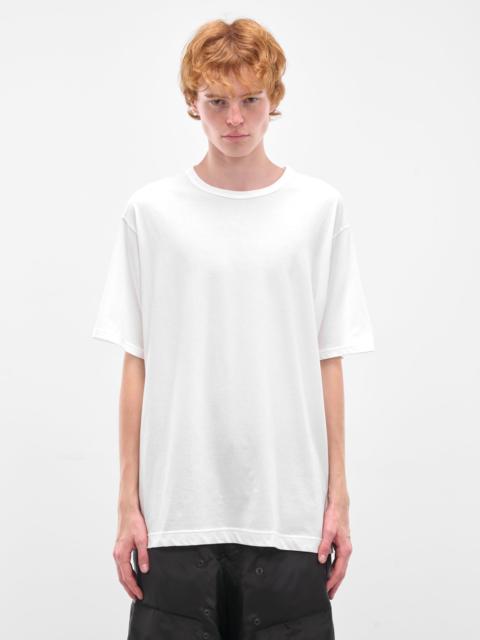 Yohji Yamamoto White Crewneck Tee