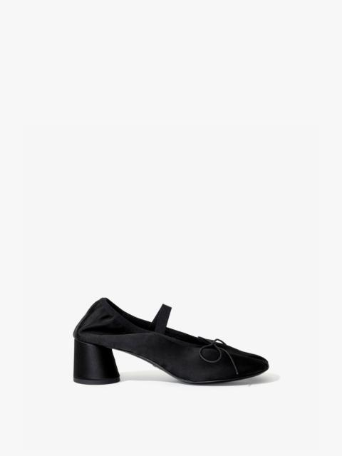 Proenza Schouler Glove Mary Jane Ballet Pumps in Satin