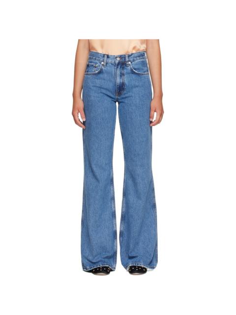 ANINE BING Blue Wyatt Jeans