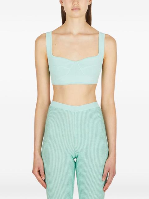 MARCO RAMBALDI sweetheart-neck top