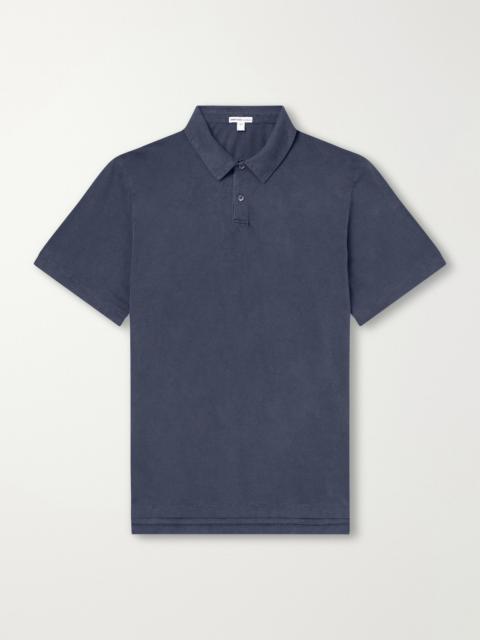 JAMES PERSE Slim-Fit Supima Cotton-Jersey Polo Shirt