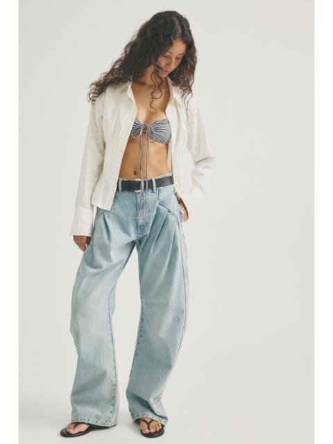 FREE PEOPLE We The Free Golden Hour Trouser Jeans