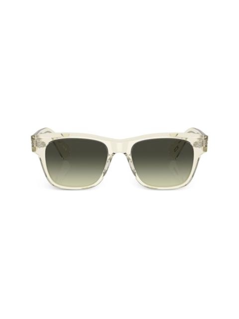 Oliver Peoples Birell square-frame sunglasses