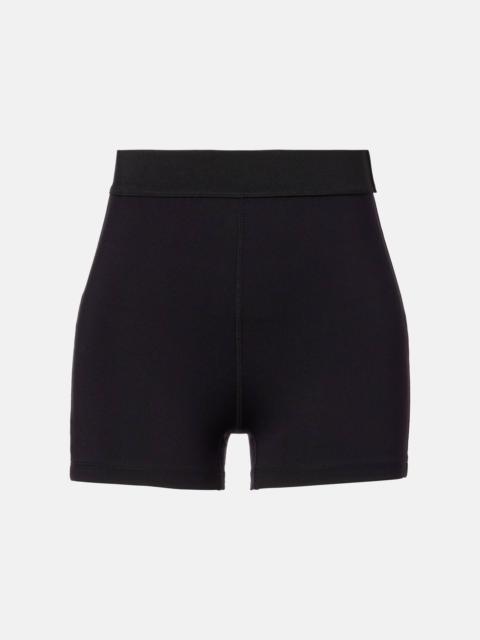 WARDROBE.NYC High-rise jersey shorts
