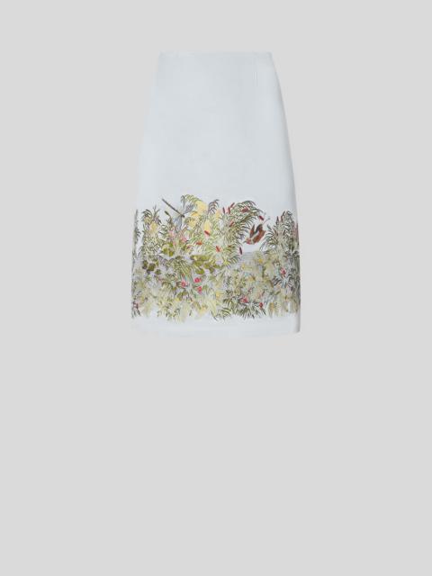 Etro MINI JACQUARD SKIRT WITH LANDSCAPE