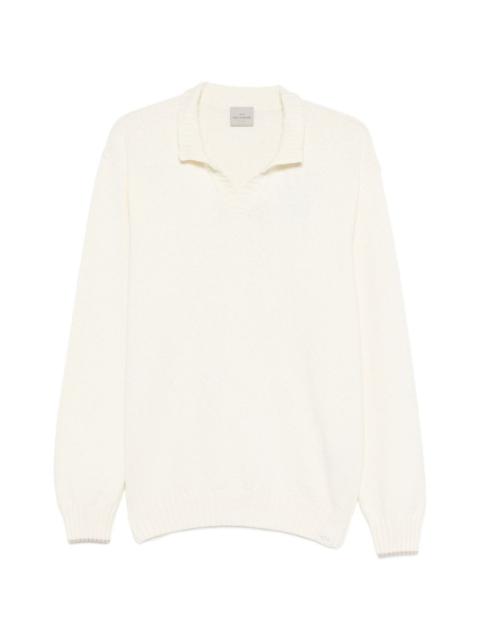 Paul & Shark V-neck collared sweater