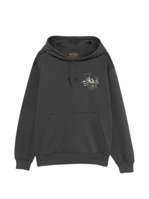 FILSON Trout graphic-print hoodie