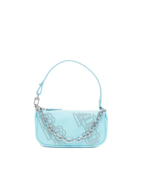 BY FAR logo stud-detail bag