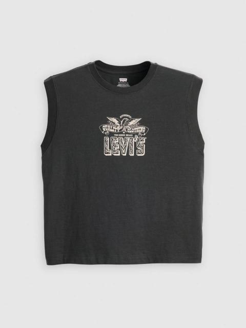 GRAPHIC BOXY TANK TOP