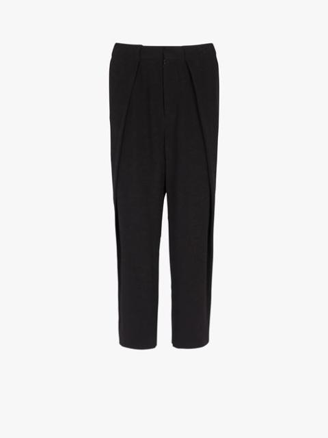 Balmain Black crêpe eco-designed pants