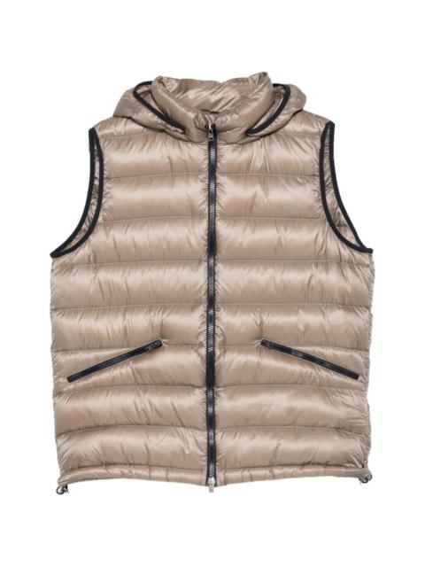 Herno hooded padded gilet