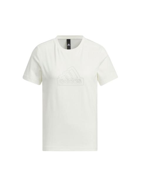 adidas (WMNS) adidas Tech Bos T-Shirt 'White' IM8840