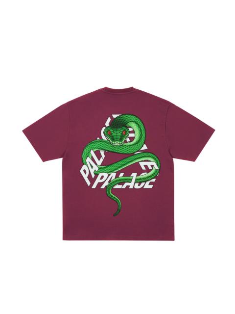 PALACE SNAKEY P3 T-SHIRT RICH WINE