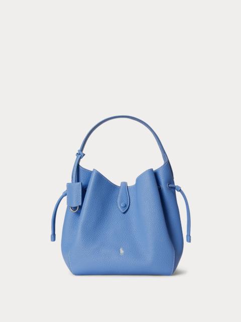 Polo Ralph Lauren Polo Play Leather Drawstring Bag