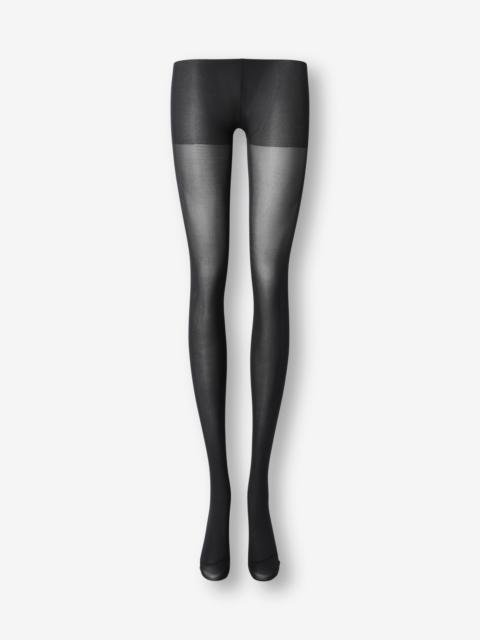 Burberry Crystal Letter Graphic Tights