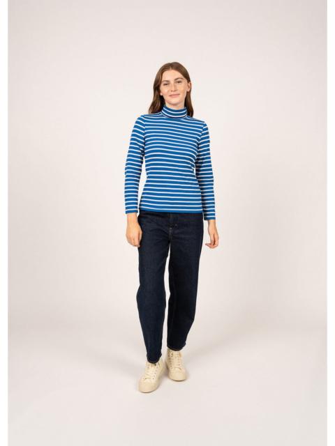 SAINT JAMES OURAL Striped Turtleneck