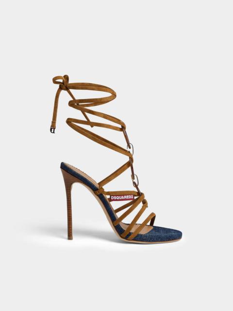 DSQUARED2 RINGS SANDALS