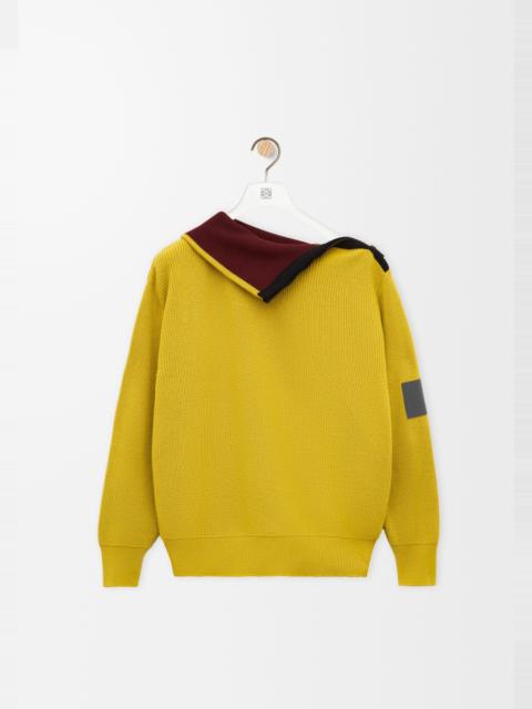 Loewe Zip-up sweater in wool