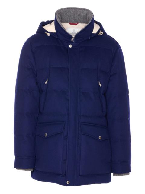 Brunello Cucinelli hood puffer jacket