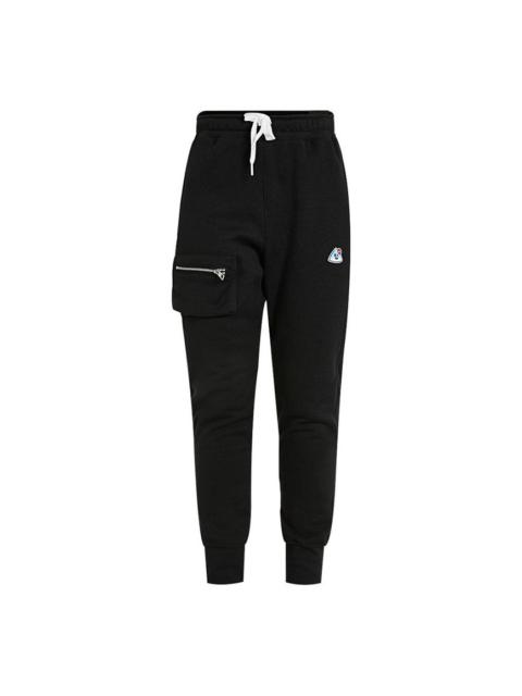 Nike Nike Airmoji Ft Pant Wink Casual Breathable Sports Knit Long Pants Black DA8746-010