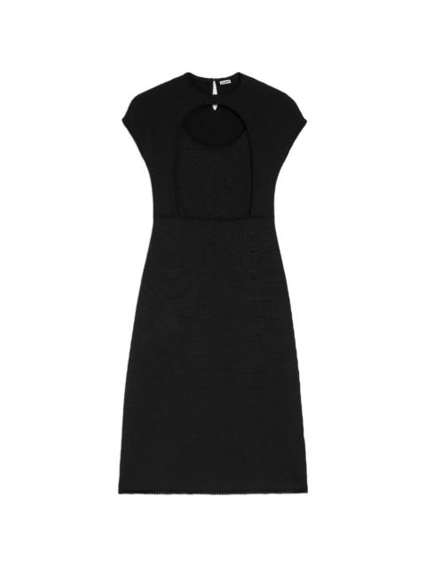 Jil Sander knit cut-out kimono dress