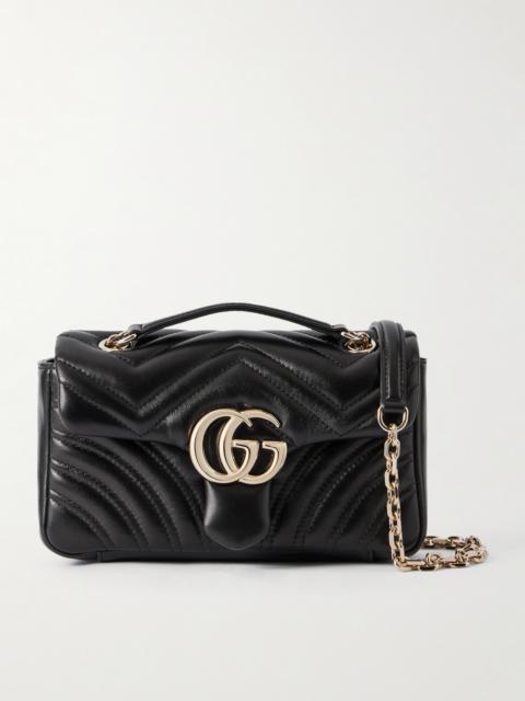 GUCCI Gg Marmont 2.0 Quilted Leather Shoulder Bag