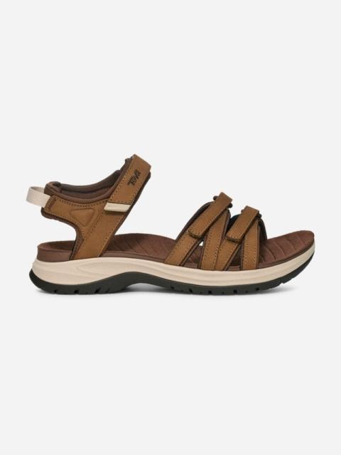 Teva Women's Tirra Sport Leather Hiking Sandal in Tan