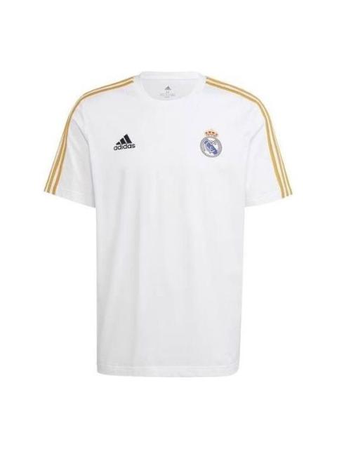 adidas Real Madrid 3-Stripes T-shirt 'White' HY0605