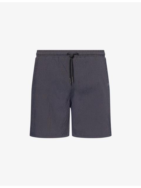 PERCIVAL Rowan Seersucker Swim Shorts