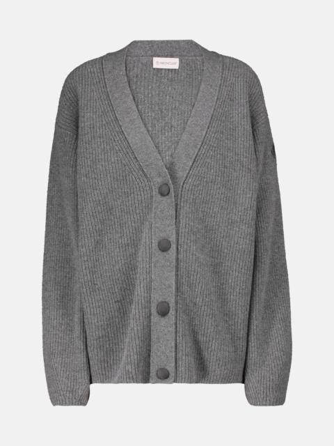 Moncler Wool and cashmere cardigan