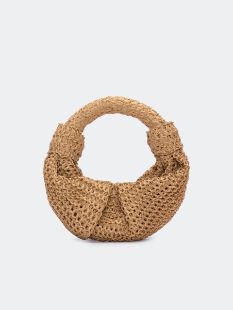 SIMONMILLER Raffia Lopsy Bag in Natural