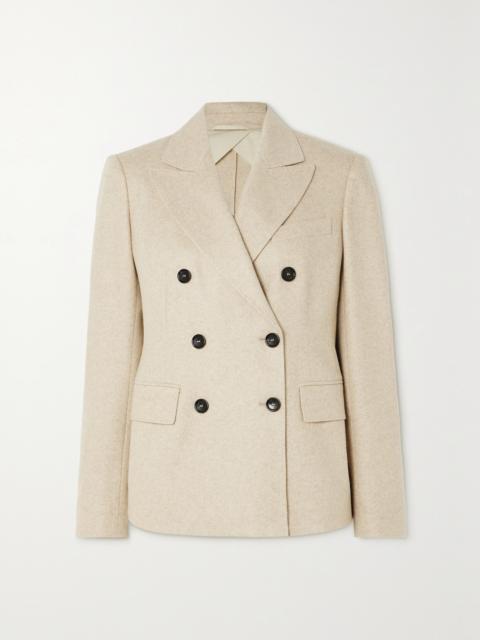 Max Mara Calata Double-breasted Cashmere Blazer