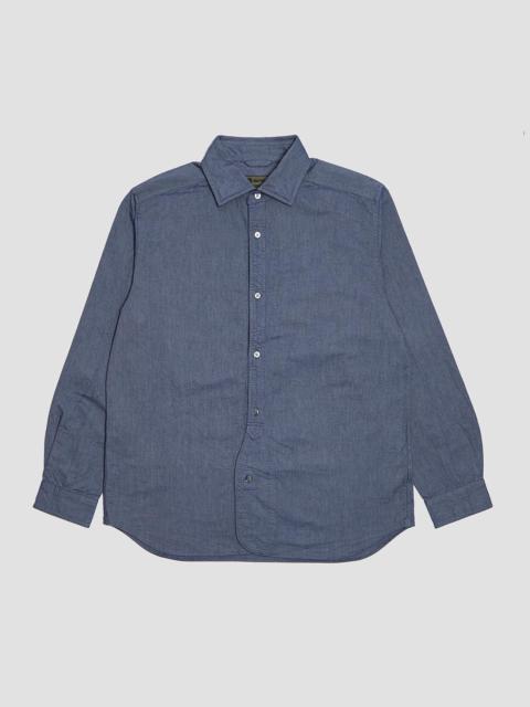 Nigel Cabourn British Officers Shirt in Navy