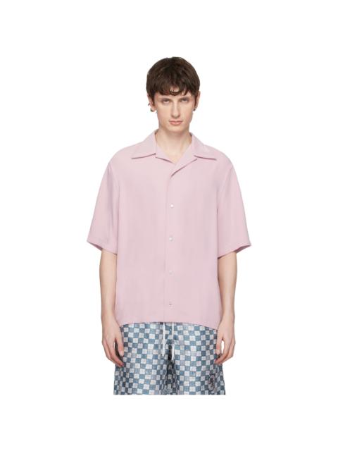 AMIRI Pink 'Amiri' Camp Shirt