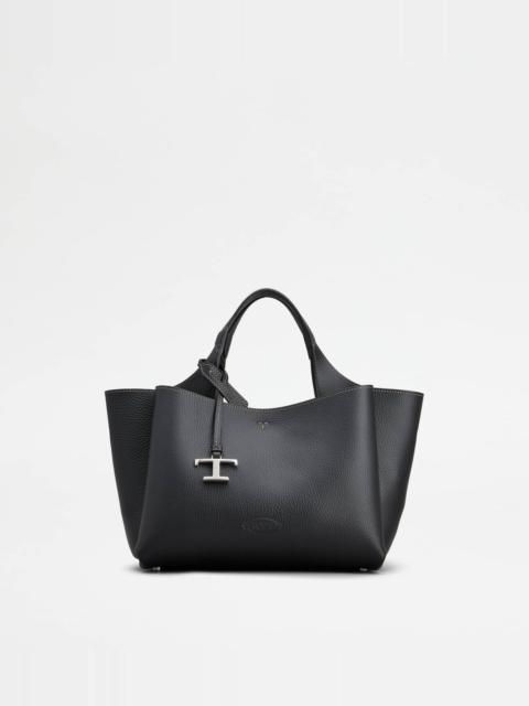 BAG IN LEATHER MINI - BLACK