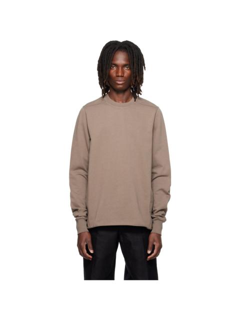 Rick Owens DRKSHDW Gray Tower Crewneck Sweatshirt