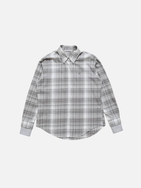 Acne Studios Layered flannel shirt - Black/white