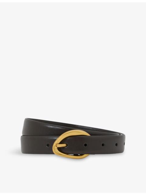 REISS Sammy Leather Belt